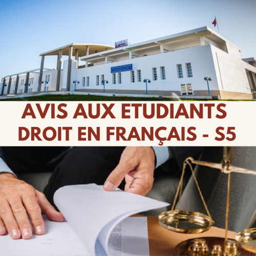 Liste des étudiants inscrits au Module PFE par encadrant (Droit public et privé)