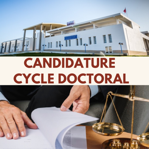 Avis pour les candidatures au Cycle Doctoral – Première année 2021-2022