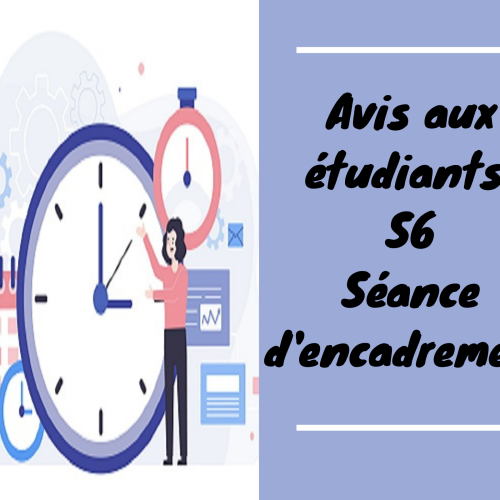 Avis aux étudiants – Semestre 6 – Droit en langue française