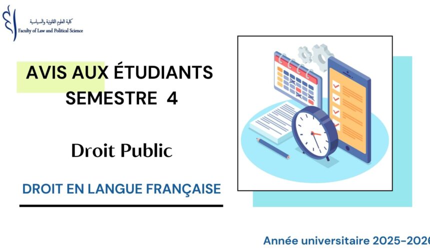 Avis aux étudiants du Semestre 4 – Droit Public – Module Histoire des idées politiques Avis aux étudiants du Semestre 4 – Droit Public – Module Histoire des idées politiques